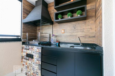 Varanda gourmet de apartamento à venda com 3 quartos, 115m² em Vila Bertioga, São Paulo