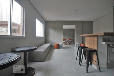 Studio à venda com 24m², 1 quarto e sem vagaÁrea comum - Salão de festas