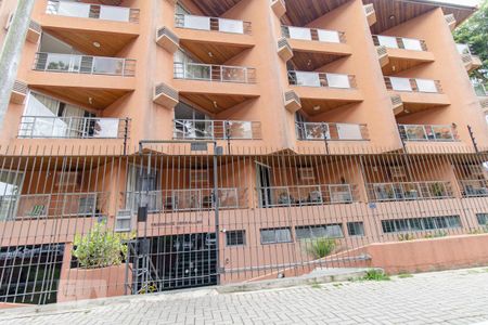 Fachada do Condomínio de kitnet/studio para alugar com 1 quarto, 47m² em Centro Cívico, Curitiba