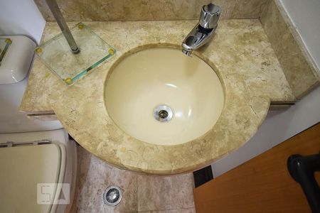 Pia do lavabo de apartamento à venda com 3 quartos, 105m² em Real Parque, São Paulo