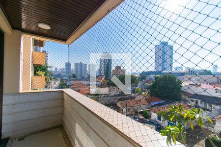 Varanda da Sala de apartamento para alugar com 2 quartos, 94m² em Vila Prudente, São Paulo