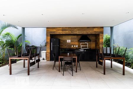 Studio para alugar com 25m², 1 quarto e sem vaga Studio para alugar com 25m², 1 quarto e sem vagaÁrea comum - Churrasqueira