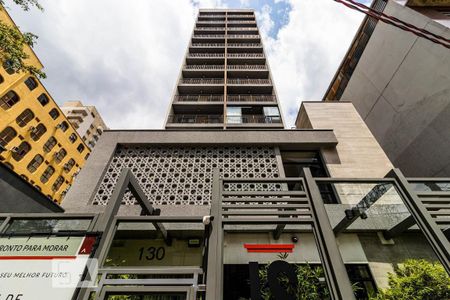 Studio para alugar com 25m², 1 quarto e sem vaga Studio para alugar com 25m², 1 quarto e sem vagaFachada