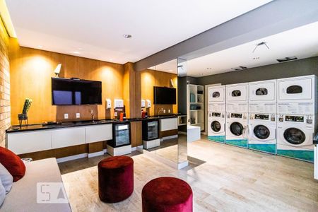 Studio para alugar com 25m², 1 quarto e sem vaga Studio para alugar com 25m², 1 quarto e sem vagaÁrea comum - Lavanderia