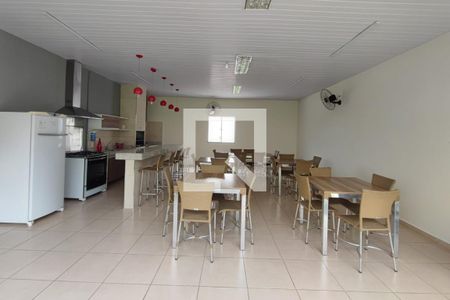 Apartamento para alugar com 49m², 2 quartos e 1 vagaÁrea comum - Salão de festas