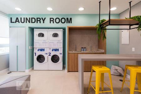 Studio à venda com 29m², 1 quarto e sem vagaLavanderia