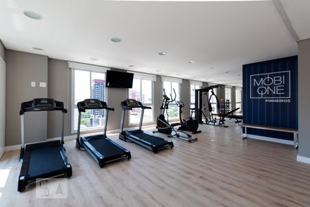 Studio à venda com 29m², 1 quarto e sem vagaAcademia