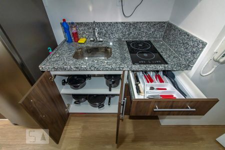 Apartamento para alugar com 20m², 1 quarto e sem vaga Apartamento para alugar com 20m², 1 quarto e sem vagaStudio/Cozinha