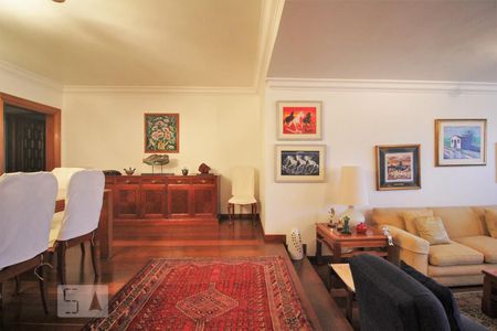 Sala de apartamento à venda com 4 quartos, 206m² em Vila Morumbi, São Paulo