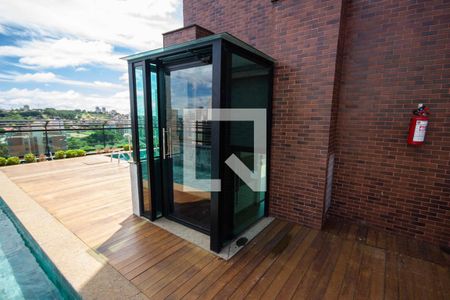 Studio para alugar com 39m², 1 quarto e 1 vagaElevador de acesso