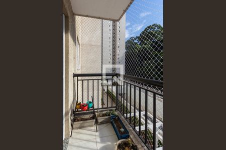 Varanda da Sala de apartamento à venda com 2 quartos, 54m² em Jardim Vazani, São Paulo