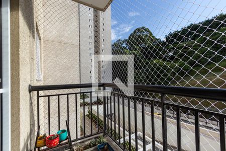 Varanda da Sala de apartamento à venda com 2 quartos, 54m² em Jardim Vazani, São Paulo