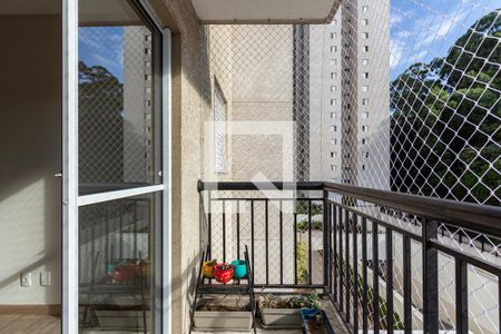 Varanda da Sala de apartamento à venda com 2 quartos, 54m² em Jardim Vazani, São Paulo