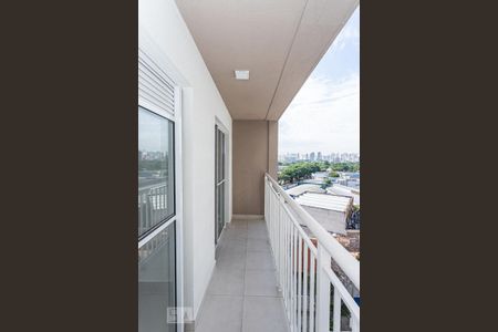 Studio à venda com 29m², 1 quarto e sem vagaVaranda