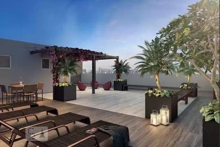 Studio à venda com 29m², 1 quarto e sem vagaRooftop (3D)