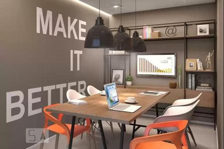 Studio à venda com 29m², 1 quarto e sem vagaSala de Estudos (3D)