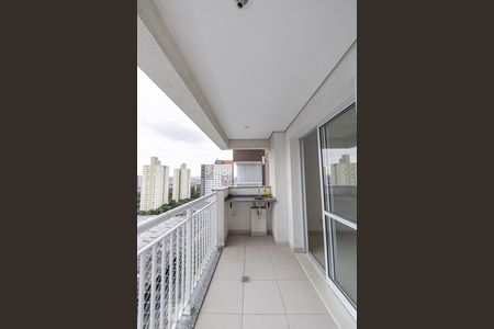 Varanda Sala de apartamento para alugar com 1 quarto, 46m² em Brás, São Paulo