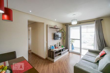 Sala de apartamento para alugar com 3 quartos, 75m² em Alto do Pari, São Paulo
