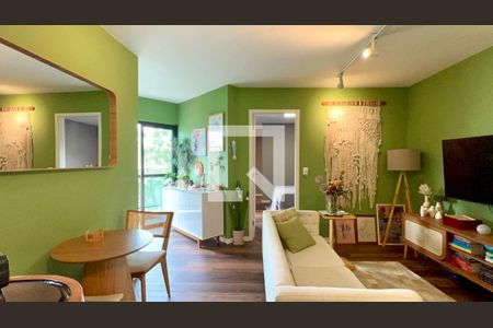 Sala de apartamento à venda com 1 quarto, 56m² em Pinheiros, São Paulo