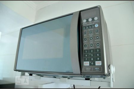 Studio para alugar com 15m², 1 quarto e sem vaga Studio para alugar com 15m², 1 quarto e sem vagaCozinha - Microondas