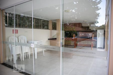 Área comum - Salão de festas de apartamento para alugar com 2 quartos, 60m² em Córrego Grande, Florianópolis