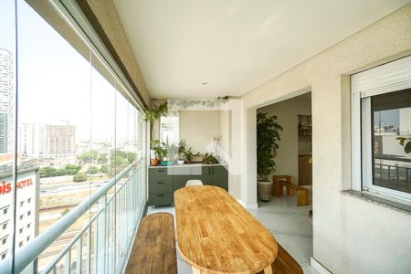 Varanda de apartamento para alugar com 2 quartos, 80m² em Tatuapé, São Paulo