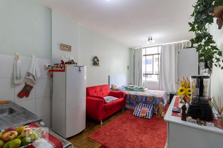 Sala de kitnet/studio à venda com 1 quarto, 28m² em Liberdade, São Paulo