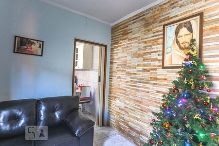 Sala de estar - casa 01 de casa à venda com 6 quartos, 300m² em Jardim do Mar, São Bernardo do Campo
