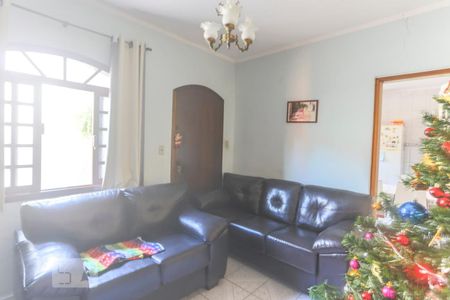 Sala de estar - casa 01 de casa à venda com 6 quartos, 300m² em Jardim do Mar, São Bernardo do Campo