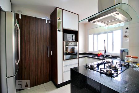 Cozinha de apartamento para alugar com 4 quartos, 129m² em Centro, Santo André