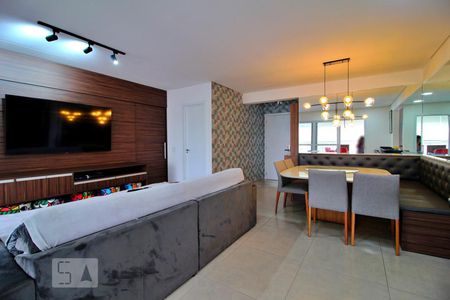 Sala de apartamento à venda com 4 quartos, 129m² em Centro, Santo André
