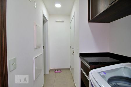 Área de Serviço de apartamento para alugar com 4 quartos, 129m² em Centro, Santo André