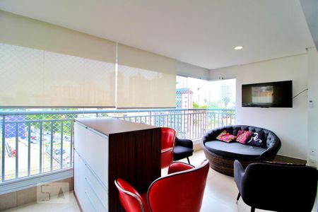 Varanda Gourmet de apartamento para alugar com 4 quartos, 129m² em Centro, Santo André