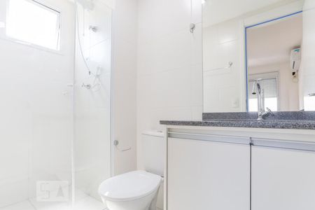 Banheiro da Suíte de kitnet/studio para alugar com 1 quarto, 30m² em República, São Paulo