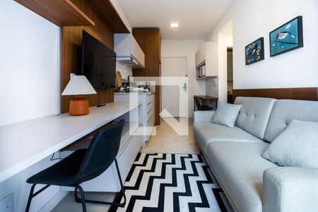 Sala de apartamento à venda com 1 quarto, 31m² em Pinheiros, São Paulo