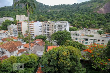 Vista da Sala de apartamento à venda com 2 quartos, 76m² em Humaitá, Rio de Janeiro