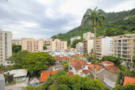 Vista da Sala de apartamento à venda com 2 quartos, 76m² em Humaitá, Rio de Janeiro