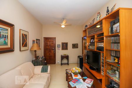 Sala de apartamento à venda com 2 quartos, 76m² em Humaitá, Rio de Janeiro