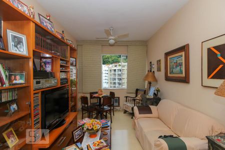 Sala de apartamento à venda com 2 quartos, 76m² em Humaitá, Rio de Janeiro