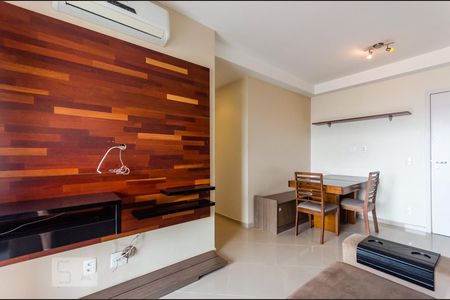 Sala de apartamento para alugar com 1 quarto, 49m² em Macuco, Santos