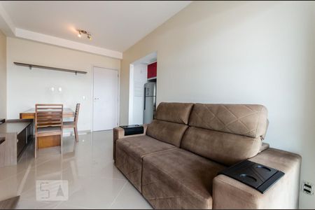 Sala de apartamento para alugar com 1 quarto, 49m² em Macuco, Santos