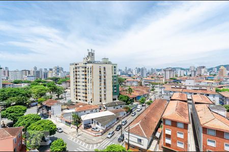 Vista de apartamento para alugar com 1 quarto, 49m² em Macuco, Santos