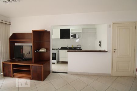 Sala de apartamento para alugar com 1 quarto, 50m² em Cambuí, Campinas