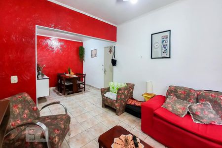 Sala de apartamento à venda com 1 quarto, 57m² em Taboão, São Bernardo do Campo