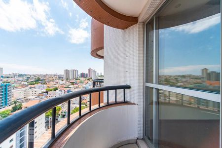 Varanda da Sala de apartamento para alugar com 3 quartos, 95m² em Vila São Pedro, Santo André