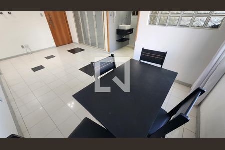 Detalhe Sala de apartamento para alugar com 1 quarto, 35m² em José Menino, Santos