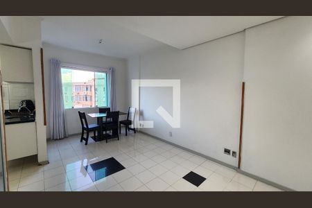 Sala de apartamento para alugar com 1 quarto, 35m² em José Menino, Santos