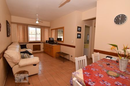 Sala de apartamento para alugar com 2 quartos, 65m² em Balneário Cidade Atlântica, Guarujá