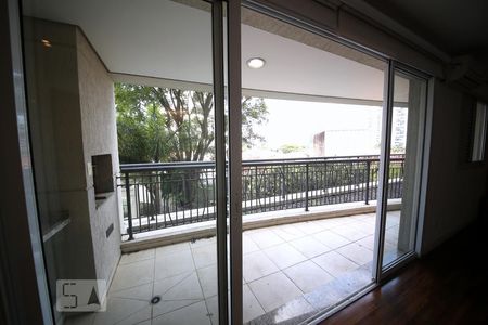 Sala - Varanda Gourmet  de apartamento para alugar com 3 quartos, 106m² em Santo Amaro, São Paulo