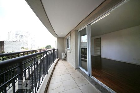 Varanda  de apartamento para alugar com 3 quartos, 106m² em Santo Amaro, São Paulo